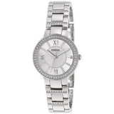 Fossil Virginia Silver Dial Silver Steel Strap Watch for Women - ES3282 Authentic Buy Shop Now