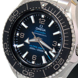 Omega Seamaster Planet Ocean 6000M Co Axial Master Chronometer Blue Dial Silver Steel Strap Watch for Men - 21530462103001 Authentic Buy Shop Now