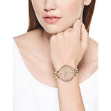 Fossil Jacqueline Rose Gold Dial Rose Gold Steel Strap Watch for Women - ES3546 Authentic Buy Shop Now