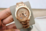 Fossil Boyfriend Multifunction Rose Gold Dial Rose Gold Steel Strap Watch for Women - ES3885 Authentic Buy Shop Now