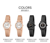 Calvin Klein Minimal Diamonds Black Dial Black Mesh Bracelet Watch for Women - K3M2342R Authentic Buy Shop Now
