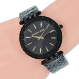 Michael Kors Darci Black Dial Black Steel Strap Watch for Women - MK3337 Authentic Buy Shop Now