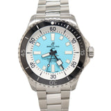Breitling Superocean Automatic 44mm Turquoise Dial Silver Steel Strap Watch for Men - A17376211L2A1 Authentic Buy Shop Now