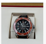 Omega Seamaster Planet Ocean 6000M Co Axial Master Chronograph Black Dial Black Rubber Strap Watch for Men - 21532462106001 Authentic Buy Shop Now