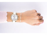 Michael Kors Parker White Dial Two Tone Steel Strap Watch for Women - MK6119 Authentic Buy Shop Now
