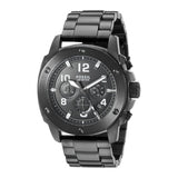 Fossil Machine Chronograph Black Dial Black Steel Strap Watch for Men - FS4927 Authentic Buy Shop Now
