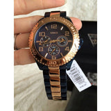 Guess BFF Multifunction Blue Dial Two Tone Steel Strap Watch for Women - W0231L6 Authentic Buy Shop Now