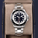 Breitling Superocean Automatic 44mm Black Dial Silver Steel Strap Watch for for Men - A17376211B1A1 Authentic Buy Shop Now