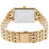 Fossil Raquel Three Hand Date White Dial Gold Steel Strap Watch For Women - ES5220 Authentic Buy Shop Now