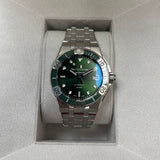 Maurice Lacroix Aikon Venturer Green Dial Silver Steel Strap Watch for Men - AI6057-SSL52-630-1 Authentic Buy Shop Now