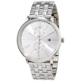 Tommy Hilfiger Jenna Quartz White Dial Silver Steel Strap Watch for Women - 1782068 Authentic Buy Shop Now