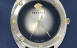 Versace Shadov Quartz Silver Dial Snakeskin Green Leather Strap Watch for Women - VEBM00718 Authentic Buy Shop Now