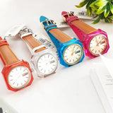 Fossil Candy White Dial Brown Leather Strap Watch for Women - ES3537 Authentic Buy Shop Now
