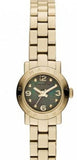 Marc Jacobs Amy Mother of Pearl Black Dial Gold Steel Strap Watch for Women - MBM3275 Authentic Buy Shop Now