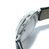 Cartier Ballon Bleu Silver Dial Black Leather Strap Watch for Women - W69018Z4 Authentic Buy Shop Now
