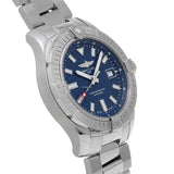 Breitling Avenger Automatic 43mm Blue Dial Silver Steel Strap Watch for Men - A17318101C1A1 Authentic Buy Shop Now