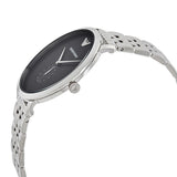 Emporio Armani Classic Quartz Black Dial Silver Steel Strap Watch For Men - AR11161 Authentic Buy Shop Now