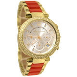 Michael Kors Parker Gold Dial Two Tone Steel Strap Watch for Women - MK6139 Authentic Buy Shop Now