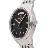 Breitling Premier Automatic 40mm Day & Date Black Dial Silver Steel Strap Mens Watch - A45340241B1A1 Authentic Buy Shop Now