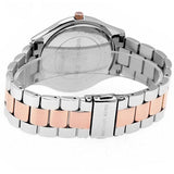 Michael Kors Slim Runway White Dial Two Tone Steel Strap Watch for Women - MK3204 Authentic Buy Shop Now