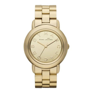 Marc Jacobs Marci Gold Dial Gold Steel Strap Watch for Women - MBM3098 Authentic Buy Shop Now