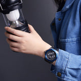 Guess Flagship Multifunction Chronograph Grey Dial Grey Steel Strap Watch for Men - W0601G1 Authentic Buy Shop Now