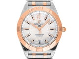 Breitling Chronomat B02 18K Red Gold White Dial Two Tone Steel Strap Watch for Men - U77310101A2U1 Authentic Buy Shop Now