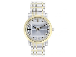 Burberry Heritage White Dial Two Tone Stainless Steel Strap Watch for Men - BU1358 Authentic Buy Shop Now