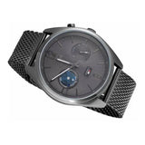 Tommy Hilfiger Deacon Multifunction Black Dial Black Mesh Bracelet Watch for Men - 1791546 Authentic Buy Shop Now