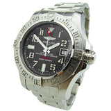 Breitling Avenger II Seawolf 45mm Grey Dial Silver Steel Strap Mens Watch - A1733110/F563 Authentic Buy Shop Now
