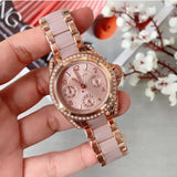 Michael Kors Blair Rose Gold Dial Two Tone Steel Strap Watch for Women - MK6175 Authentic Buy Shop Now