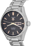 Tag Heuer Carrera Day Date Black Dial Silver Steel Strap Watch for Men - WBN2013.BA0640 Authentic Buy Shop Now