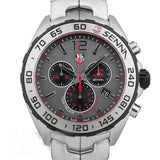 Tag Heuer Formula 1 Special Edition Chronograph Grey Dial Silver Steel Strap Watch for Men - CAZ1012.BA0883 Authentic Buy Shop Now
