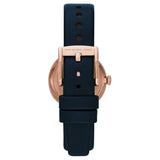 Marc Jacobs Baker Navy Blue Dial Blue Leather Strap Watch for Women - MBM1331 Authentic Buy Shop Now