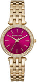 Michael Kors Darci Pink Dial Gold Steel Strap Watch for Women - MK3444 Authentic Buy Shop Now