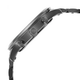 Emporio Armani Giovanni Chronograph Blue Dial Grey Steel Strap Watch For Men - AR11348 Authentic Buy Shop Now