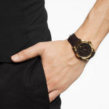 Gucci G Timeless Quartz Brown Dial Brown Leather Strap Watch for Men - YA1264035 Authentic Buy Shop Now
