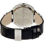 Versace V Metal Icon Silver Dial Black & Silver Strap Watch for Women - VLC010014 Authentic Buy Shop Now