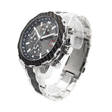 Guess Octane Chronograph Black Dial Two Tone Steel Strap Watch for Men - W1046G1 Authentic Buy Shop Now