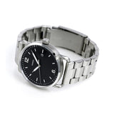 Fossil The Commuter Black Dial Silver Steel Strap Watch for Men - FS5391 Authentic Buy Shop Now