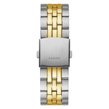 Guess Odyssey Black Dial Two Tone Steel Strap Watch For Men - W1107G6 Authentic Buy Shop Now