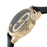 Marc Jacobs Corie Black Dial Black Leather Strap Watch for Women - MJ1580 Authentic Buy Shop Now