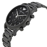 Emporio Armani Luigi Chronograph Black Dial Black Stainless Steel Watch For Men - AR1895 Authentic Buy Shop Now
