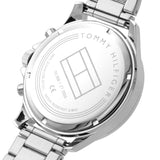 Tommy Hilfiger Bank Chronograph Blue Dial Silver Steel Strap Watch for Men - 1791718 Authentic Buy Shop Now