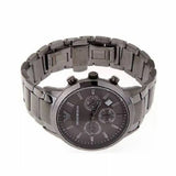 Emporio Armani Classic Chronograph Grey Dial Grey Steel Strap Watch For Men - AR2454 Authentic Buy Shop Now