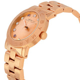 Marc Jacobs Amy Dexter Rose Gold Dial Rose Gold Steel Strap Watch for Women - MBM3216 Authentic Buy Shop Now