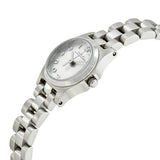 Marc Jacobs Henry Dinky Silver Dial Silver Steel Strap Watch for Women - MBM3198 Authentic Buy Shop Now