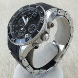 Marc Jacobs Rock Chronograph Black Dial Black Silicone Strap Watch for Women - MBM2551 Authentic Buy Shop Now