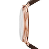 Emporio Armani Aviator Quartz Black Dial Brown Leather Strap Watch For Men - AR11337 Authentic Buy Shop Now