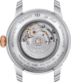 Tissot Le Locle Automatic Diamonds Mother of Pearl Black Dial Silver Steel Strap Watch For Women - T006.207.11.126.00 Authentic Buy Shop Now